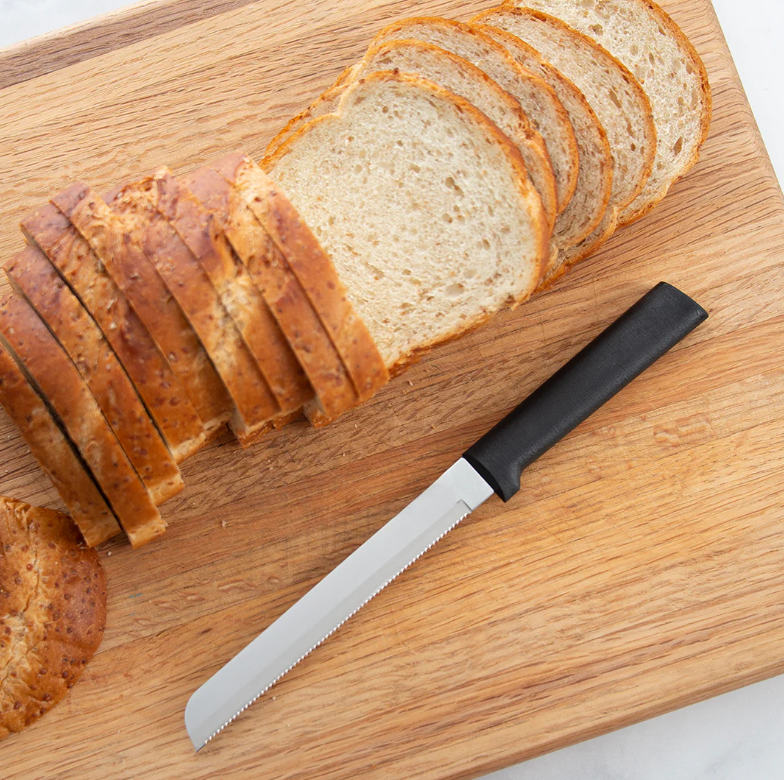 6" Bread Knife - Black Handle